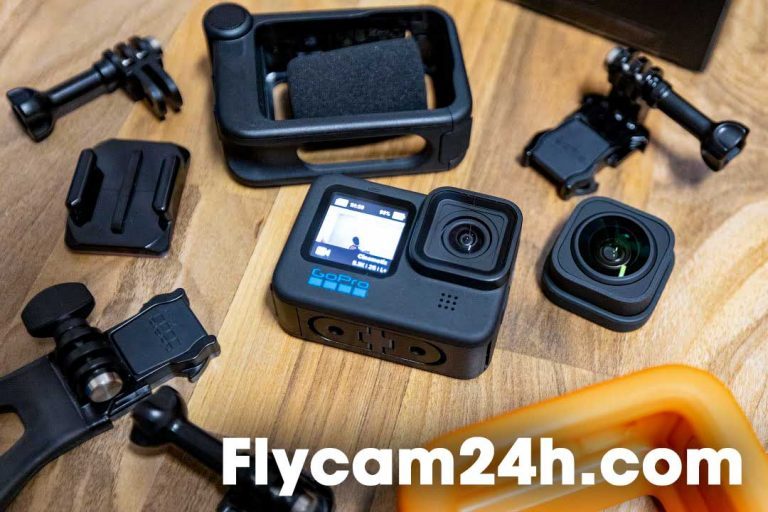 Máy quay GoPro cùng bộ phụ kiện gắn cho thuê tại Flycam24h
